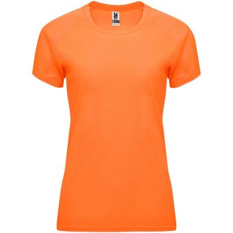 Bahrain short sleeve women's sports t-shirt, fluor orange Fluor orange | L