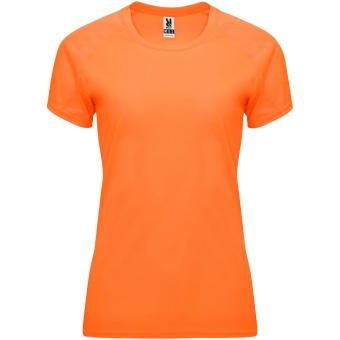 Bahrain short sleeve women's sports t-shirt, fluor orange Fluor orange | L