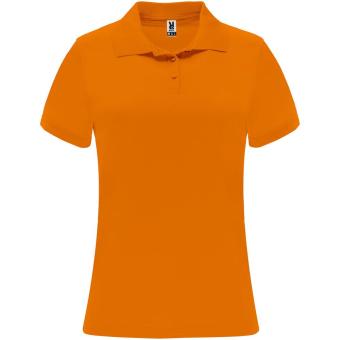 Monzha Sport Poloshirt für Damen, Fluor Orange Fluor Orange | L