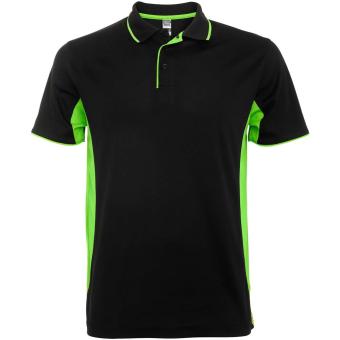 Montmelo Sport Poloshirt Unisex, schwarz, limone Schwarz, limone | 2XL