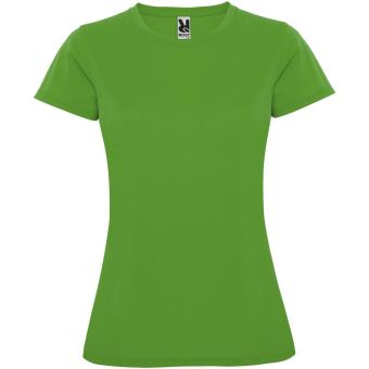 Montecarlo short sleeve women's sports t-shirt, green fern Green fern | L