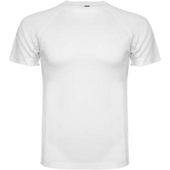 Montecarlo short sleeve men's sports t-shirt, white White | L