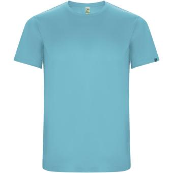 Imola short sleeve men's sports t-shirt, turqoise Turqoise | L