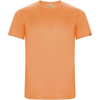 Imola short sleeve men's sports t-shirt, fluor orange Fluor orange | L