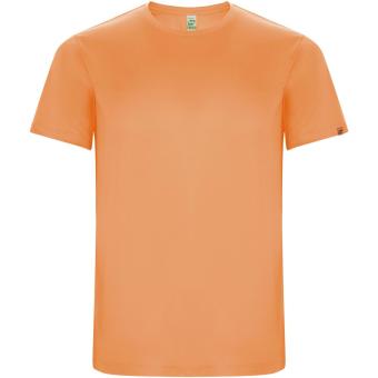 Imola short sleeve men's sports t-shirt, fluor orange Fluor orange | L