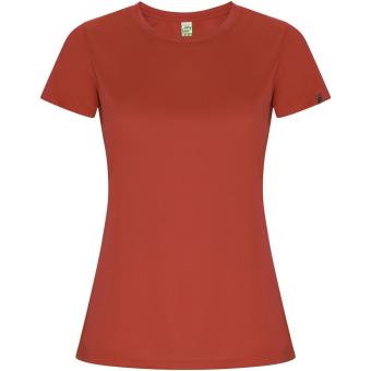 Imola short sleeve women's sports t-shirt, red Red | L