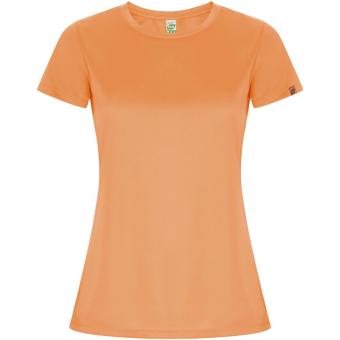 Imola short sleeve women's sports t-shirt, fluor orange Fluor orange | L