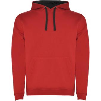 Urban men's hoodie, red/black Red/black | XS