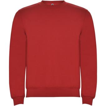 Clasica unisex crewneck sweater, red Red | XS