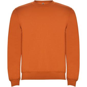 Clasica Sweatshirt mit Rundhalsausschnitt Unisex, orange Orange | XS