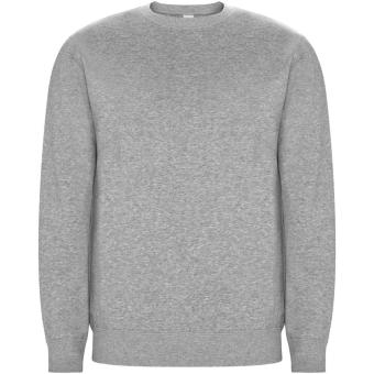 Batian Sweatshirt mit Rundhalsausschnitt Unisex, Grau meliert Grau meliert | XS