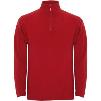 Himalaya men's quarter zip fleece jacket, red Red | L