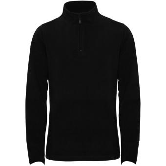 Himalaya women's quarter zip fleece jacket, black Black | L