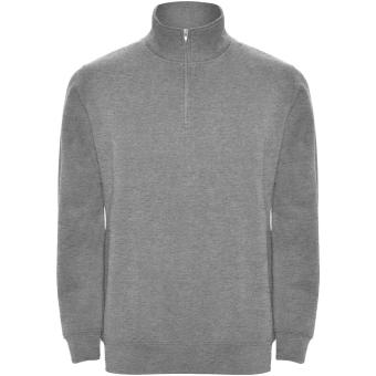 Aneto quarter zip sweater, grey marl Grey marl | L