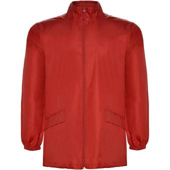 Escocia unisex lightweight rain jacket, red Red | 2XL