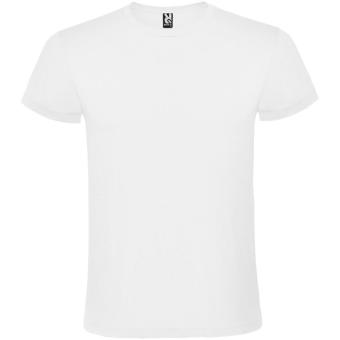 Atomic short sleeve unisex t-shirt, white White | XS