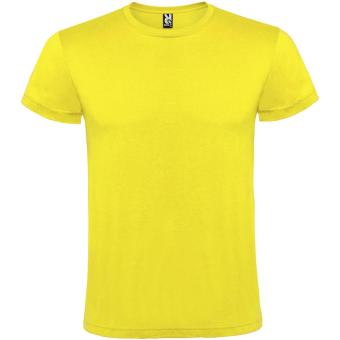 Atomic short sleeve unisex t-shirt, yellow Yellow | XS