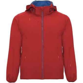 Siberia unisex softshell jacket, red Red | XS