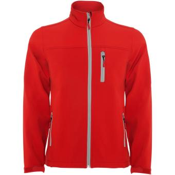 Antartida men's softshell jacket, red Red | L