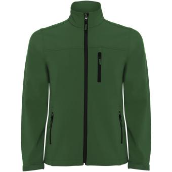 Antartida men's softshell jacket, dark green Dark green | L