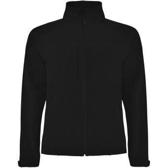 Rudolph unisex softshell jacket, black Black | L