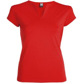 Belice short sleeve women's t-shirt, red Red | L