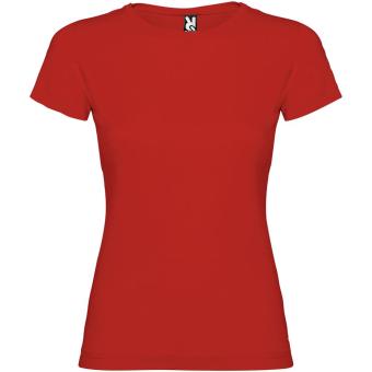 Jamaica short sleeve women's t-shirt, red Red | L