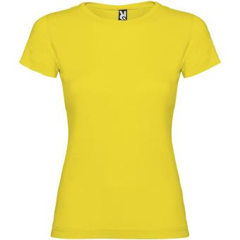 Jamaica short sleeve women's t-shirt, yellow Yellow | L
