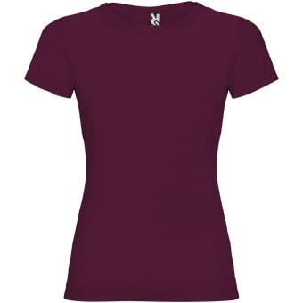 Jamaica short sleeve women's t-shirt, burgundy Burgundy | L