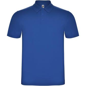 Austral short sleeve unisex polo, dark blue Dark blue | L