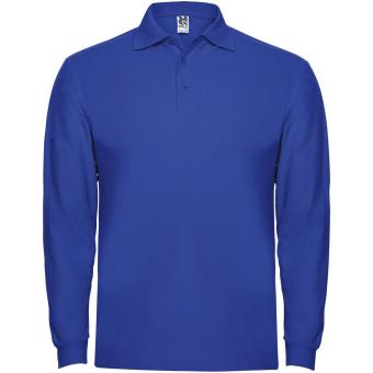 Estrella Langarm Poloshirt für Herren, royalblau Royalblau | S