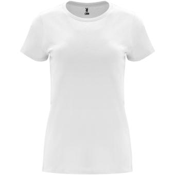 Capri T-Shirt für Damen, weiß Weiß | L