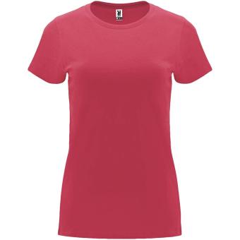Capri short sleeve women's t-shirt, chrysanthemum red Chrysanthemum red | L