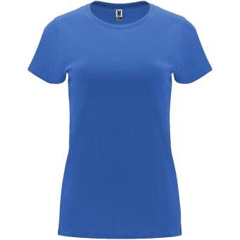 Capri short sleeve women's t-shirt, riviera blue Riviera blue | L
