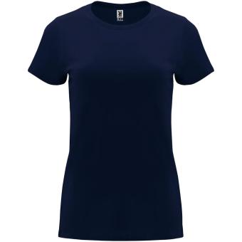 Capri short sleeve women's t-shirt, navy Navy | L