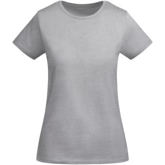Breda short sleeve women's t-shirt, grey marl Grey marl | L