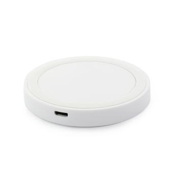 Wireless Charger Round Weiß