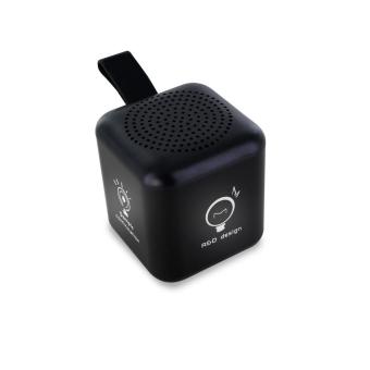 Mini BT Speaker with three-sided LED logo Black