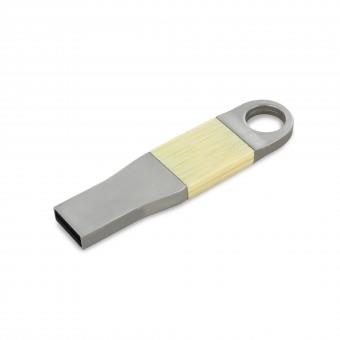 USB Stick HALF & HALF Wood, grey | 1 GB