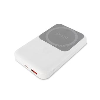 Powerbank Clock Wireless White | 10.000 mAh