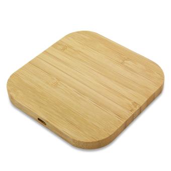 Bamboo Wireless Charger Square 