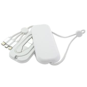 USB charging cable multi White