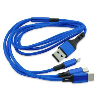 Charging Cable TriConnect Blue