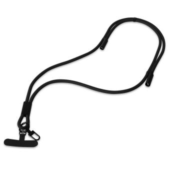 Ladekabel mit Handyhalter-Lanyard Schwarz | TYP C / TYP C