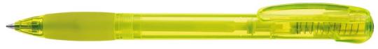 FANTASY transparent Plunger-action pen Yellow