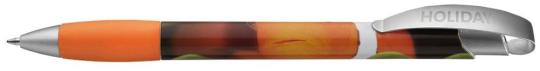 ENERGY frozen VIS Plunger-action pen Orange