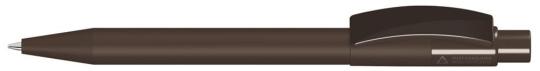 PIXEL RECY Plunger-action pen Brown