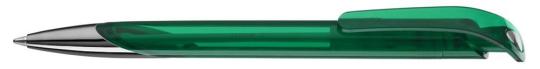 SPLASH transparent SI Plunger-action pen Green
