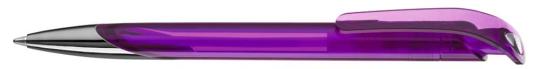 SPLASH transparent SI Plunger-action pen Purple