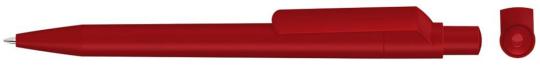 ON TOP F Plunger-action pen Red